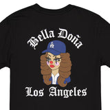 海外取寄 女性用 ニューエラ Tシャツ ロサンゼルス ドジャース ベラ ドーニャ WOMEN'S T-SHIRT BLACK