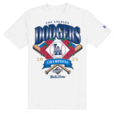 海外取寄 ニューエラ Tシャツ ロサンゼルス ドジャース ベラ ドーニャ 2025 WORLD SERIES CHAMPIONS ROSES T-SHIRT WHITE