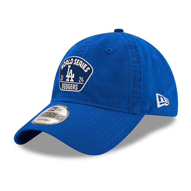 2024 ワールドシリーズモデル 海外取寄 ニューエラ キャップ 9TWENTY ロサンゼルス ドジャース WORLD SERIES  STRAPBACK CAP BLUE