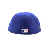 2024 ポストシーズンモデル 子供用 ニューエラ キャップ 59FIFTY ロサンゼルス ドジャース YOUTH MLB POSTSEASON ON-FIELD AUTHENTIC GAME FITTED CAP ROYAL BLUE