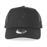 ニューエラ キャップ リヴァプール FC PREMIER LEAGUE E-FRAME TRUCKER MESH CAP BLACKOUT