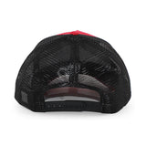 ニューエラ メッシュキャップ ドゥカティ コルセ CORSE E-FRAME TRUCKER MESH SNAPBACK CAP RED