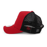 ニューエラ メッシュキャップ ドゥカティ コルセ CORSE E-FRAME TRUCKER MESH SNAPBACK CAP RED