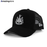 ニューエラ キャップ ニューカッスル ユナイテッドFC PREMIER TERRY CLOTH E-FRAME TRUCKER MESH CAP BLACK