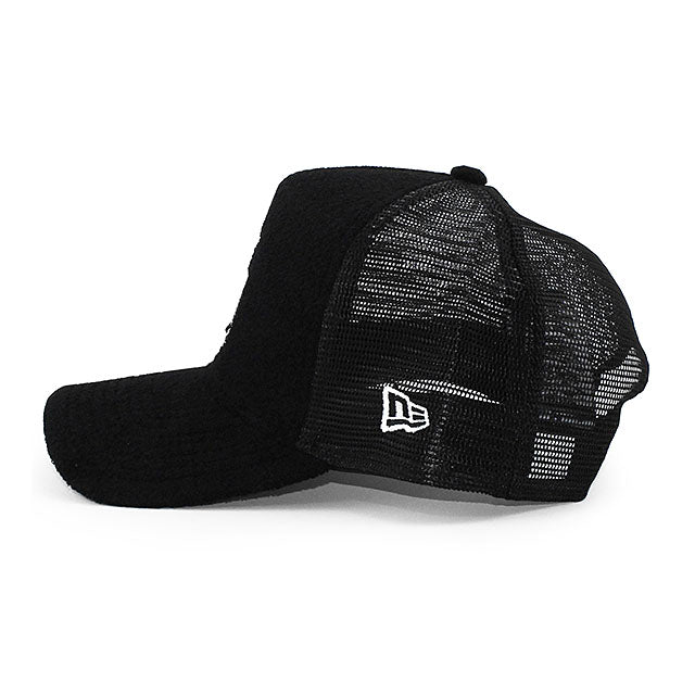 ニューエラ キャップ ニューカッスル ユナイテッドFC PREMIER TERRY CLOTH E-FRAME TRUCKER MESH CAP BLACK