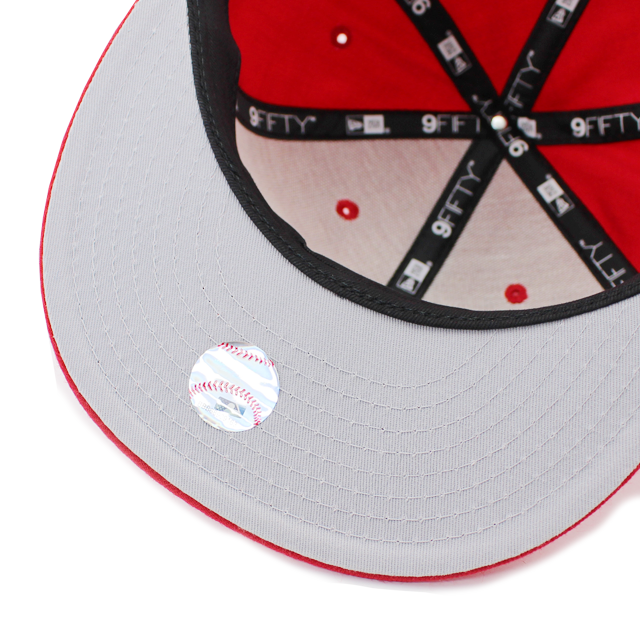 ニューエラ キャップ 9FIFTY スナップバック モントリオール エクスポズ MLB COOP TEAM-BASIC SNAPBACK CAP RED WHITE