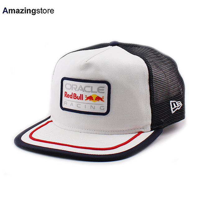 ニューエラ キャップ GOLFER メッシュキャップ オラクル レッドブル レーシング MESH CAP WHITE NAVY