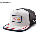 ニューエラ キャップ GOLFER メッシュキャップ オラクル レッドブル レーシング MESH CAP WHITE NAVY