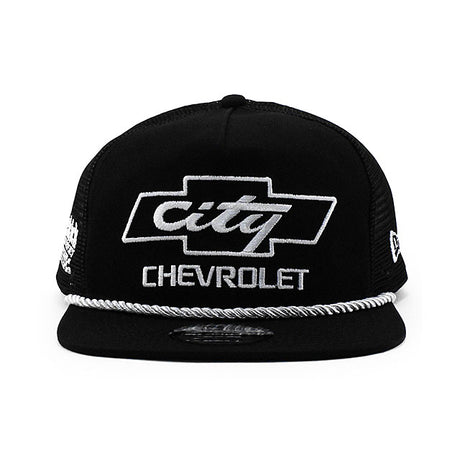 ニューエラ メッシュキャップ GOLFER ナスカー CHEVROLET MESH CAP BLACK