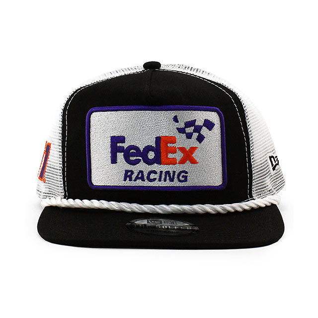 ニューエラ GOLFER メッシュキャップ ナスカー デニー ハムリン DENNY HAMLIN FedEX MESH CAP BLACK –  Amazingstore