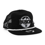 ニューエラ メッシュキャップ GOLFER ナスカー ケヴィン ハーヴィック BUSCH BEER MESH SNAPBACK CAP BLACK