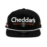 ニューエラ メッシュキャップ GOLFER ナスカー カイル ブッシュ Cheddar's MESH SNAPBACK CAP BLACK