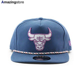 ニューエラ キャップ GOLFER シカゴ ブルズ NBA PASTEL PUNCH SNAPBACK CAP SLATE BLUE