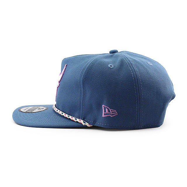 ニューエラ キャップ GOLFER シカゴ ブルズ NBA PASTEL PUNCH SNAPBACK CAP SLATE BLUE
