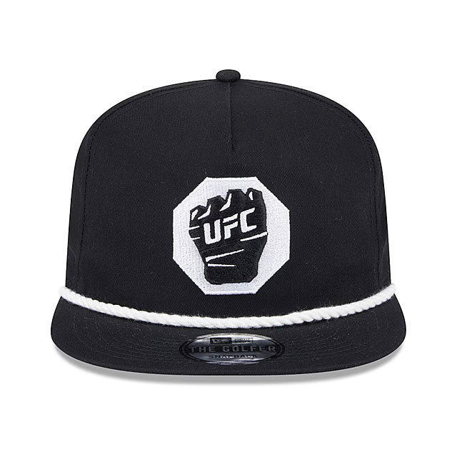 海外取寄 ニューエラ キャップ GOLFER UFC GLOVE SNAPBACK CAP BLACK
