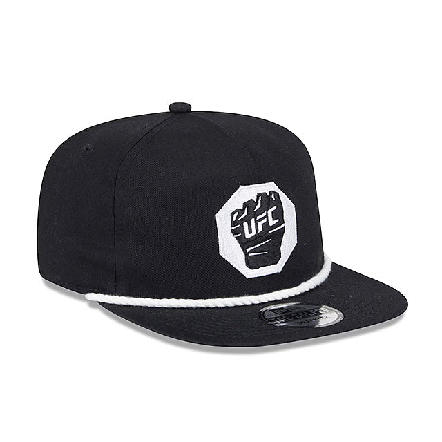 海外取寄 ニューエラ キャップ GOLFER UFC GLOVE SNAPBACK CAP BLACK