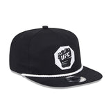 海外取寄 ニューエラ キャップ GOLFER UFC GLOVE SNAPBACK CAP BLACK