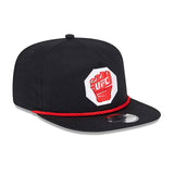 海外取寄 ニューエラ キャップ GOLFER UFC GLOVE SNAPBACK CAP BLACK