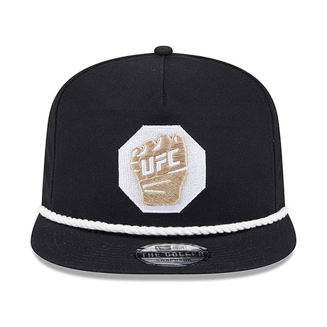 海外取寄 ニューエラ キャップ GOLFER UFC GLOVE SNAPBACK CAP BLACK