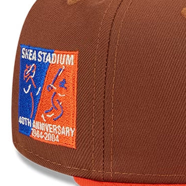 ニューエラ キャップ 59FIFTY ニューヨーク メッツ HARVEST SIDE-PATCH FITTED CAP BROWN ORANGE NEW ERA NEW YORK METS