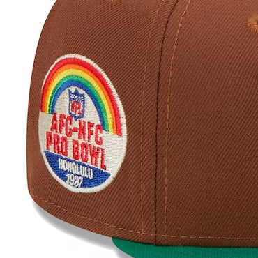 ニューエラ キャップ 59FIFTY フィラデルフィア イーグルス HARVEST SIDE-PATCH FITTED CAP BROWN GREEN NEW ERA PHILADELPHIA EAGLES