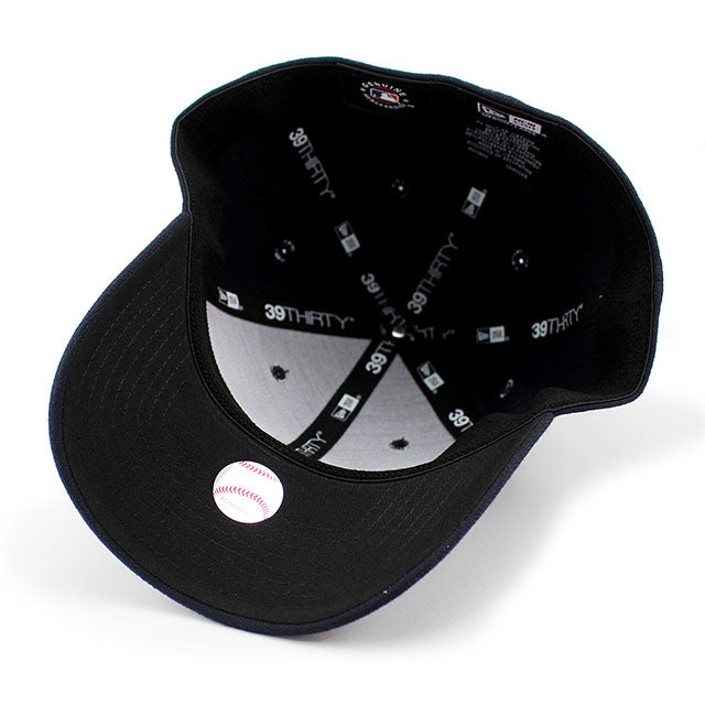 イチロー永久欠番記念モデル ニューエラ キャップ 39THIRTY ストレッチフィット シアトル マリナーズ MLB NUMBER RETIREMENT FLEX FIT CAP NAVY