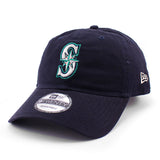イチロー永久欠番記念モデル ニューエラ キャップ 9TWENTY シアトル マリナーズ MLB COOPERSTOWN NUMBER RETIREMENT STRAPBACK CAP NAVY