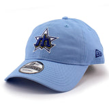 イチロー永久欠番記念モデル ニューエラ キャップ 9TWENTY シアトル マリナーズ MLB COOPERSTOWN NUMBER RETIREMENT STRAPBACK CAP SKY BLUE