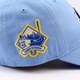イチロー永久欠番記念モデル ニューエラ キャップ 9TWENTY シアトル マリナーズ MLB COOPERSTOWN NUMBER RETIREMENT STRAPBACK CAP SKY BLUE