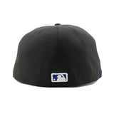 ニューエラ 59FIFTY ロサンゼルス ドジャース MLB VINCOL FITTED CAP BLACK