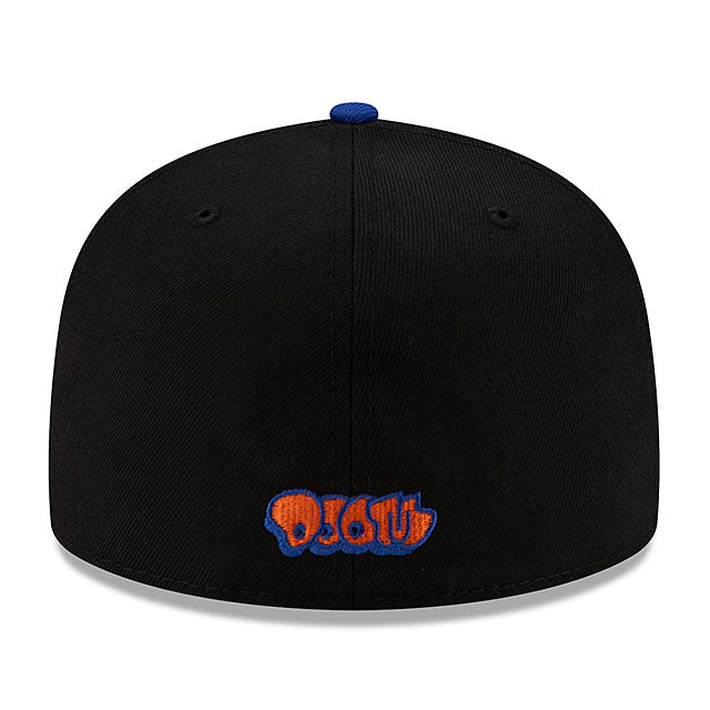 MF DOOMコラボ 海外取寄 ニューエラ キャップ 59FIFTY ニューヨーク ニックス NBA FITTED CAP BLACK
