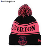 ニューエラ ニットキャップ ビーニー エヴァートン HOOK CUFFED KNIT BEANIE BLACK NEW ERA EVERTON FC