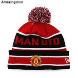 ニューエラ ニットキャップ ビーニー マンチェスター ユナイテッド JAKE CUFFED KNIT BEANIE RED NEW ERA MANCHESTER UNITED FC