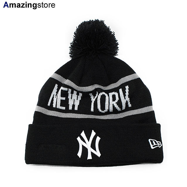 ニューエラ ニットキャップ ビーニー ニューヨーク ヤンキース MLB STRIPE TEAM CUFFED KNIT BEANIE NAVY NEW ERA NEW YORK YANKEES