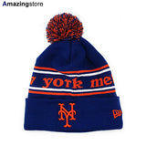 ニューエラ ニットキャップ ビーニー ニューヨーク メッツ MLB MARQUEE CUFFED KNIT BEANIE ROYAL BLUE NEW ERA NEW YORK METS