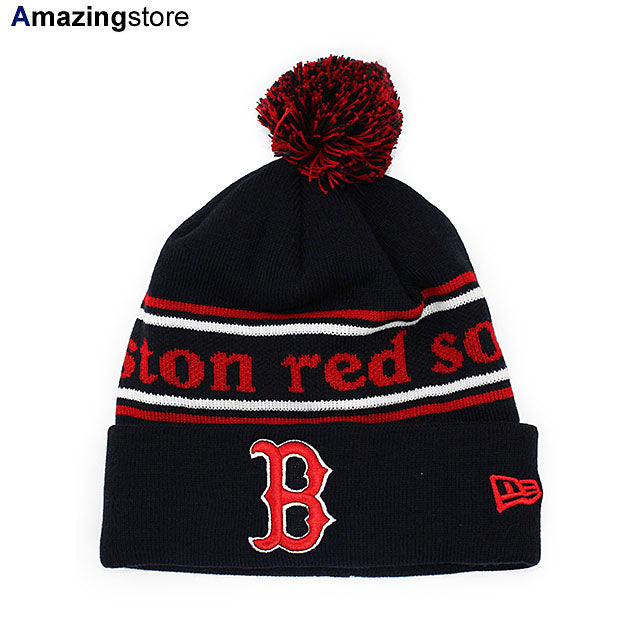 ニューエラ ニットキャップ ビーニー ボストン レッドソックス MLB MARQUEE CUFFED KNIT BEANIE NAVY NEW ERA BOSTON RED SOX