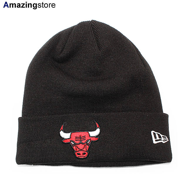 ニューエラ ニットキャップ ビーニー シカゴ ブルズ NBA CUFFED KNIT KNIT BEANIE BLACK