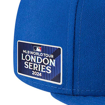 海外取寄 ニューエラ 59FIFTY ニューヨーク メッツ MLB 2024 WORLD TOUR LONDON SERIES FITTED CAP ROYAL BLUE