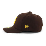 MCASD ニューエラ キャップ LP59FIFTY サンディエゴ パドレス MLB LOW-CROWN FITTED CAP BROWN