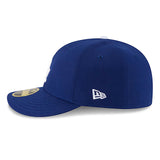 2025 ワールドシリーズモデル 海外取寄 ニューエラ キャップ LP 59FIFTY ロサンゼルス ドジャース MLB WORLD SERIES AUTHENTIC COLLECTION LOW CROWN FITTED CAP ROYAL