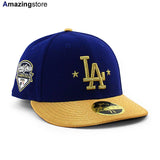 2026 ゴールドコレクション ニューエラ キャップ LP59FIFTY ロサンゼルス ドジャース 2026 MLB GOLD COLLECTION LOW PROFILE FITTED CAP ROYAL