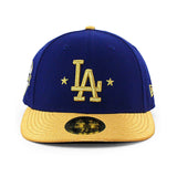2026 ゴールドコレクション ニューエラ キャップ LP59FIFTY ロサンゼルス ドジャース 2026 MLB GOLD COLLECTION LOW PROFILE FITTED CAP ROYAL