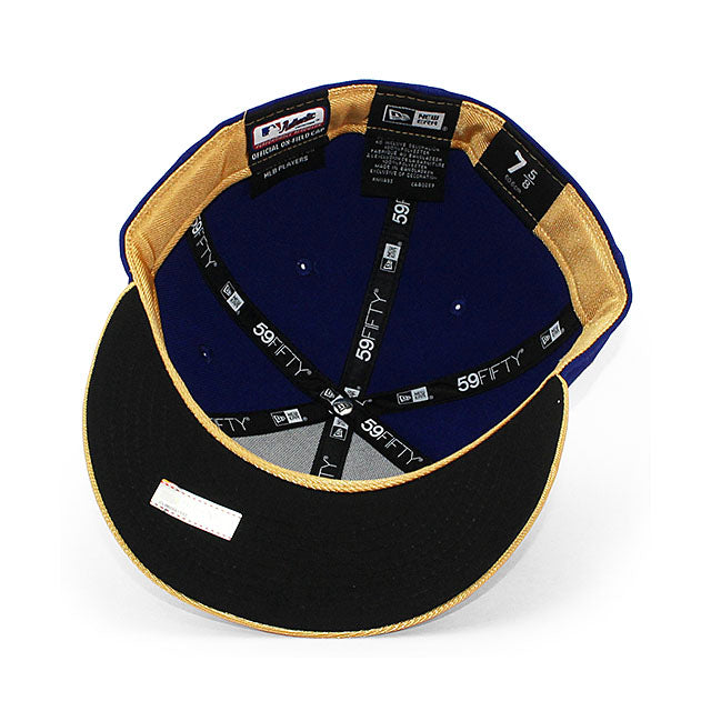 2026 ゴールドコレクション ニューエラ キャップ LP59FIFTY ロサンゼルス ドジャース 2026 MLB GOLD COLLECTION LOW PROFILE FITTED CAP ROYAL