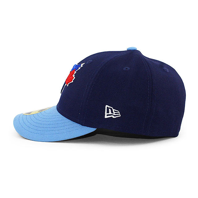 ニューエラ キャップ 59FIFTY トロント ブルージェイズ MLB ON-FIELD AUTHENTIC ALT-4 LC LOW CROWN FITTED CAP LP NAVY