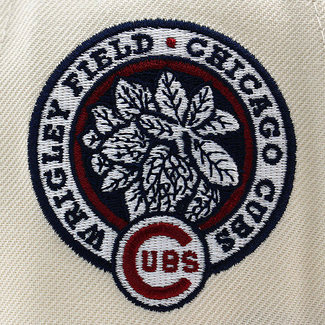 ニューエラ キャップ 59FIFTY シカゴ カブス COOPERSTOWN LOGO LOW PROFILE FITTED CAP LP CREAM