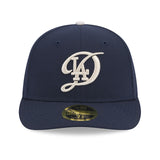 海外取寄 シティコネクト ニューエラ キャップ LP 59FIFTY ロサンゼルス ドジャース MLB CITY CONNECT FITTED CAP NAVY