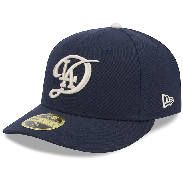 海外取寄 シティコネクト ニューエラ キャップ LP 59FIFTY ロサンゼルス ドジャース MLB CITY CONNECT FITTED CAP NAVY