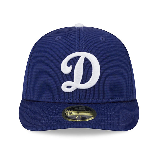 ニューエラ キャップ 海外取寄  LP59FIFTY ロサンゼルス ドジャース 2024 MLB BATTING PRACTICE BP FITTED CAP ROYAL BLUE