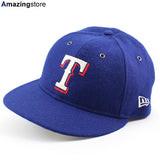 ニューエラ キャップ RC59FIFTY テキサス レンジャーズ MLB MELTON WOOL FITTED CAP ROYAL BLUE