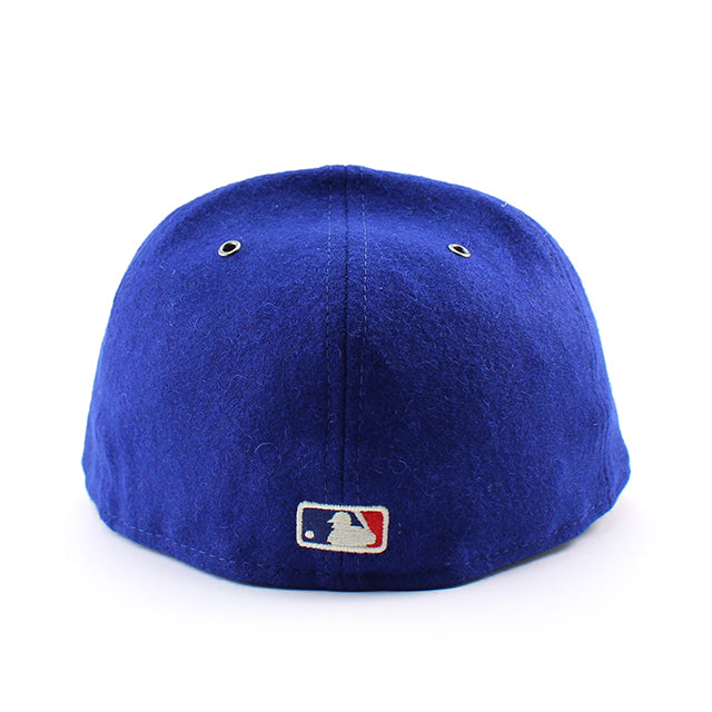 ニューエラ キャップ RC59FIFTY テキサス レンジャーズ MLB MELTON WOOL FITTED CAP ROYAL BLUE
